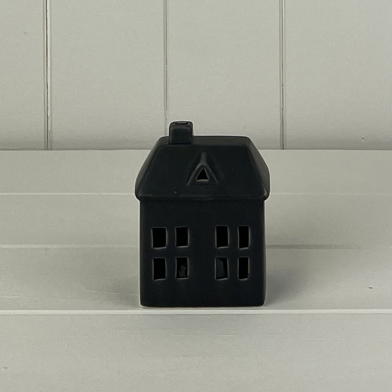Black Ceramic LED House