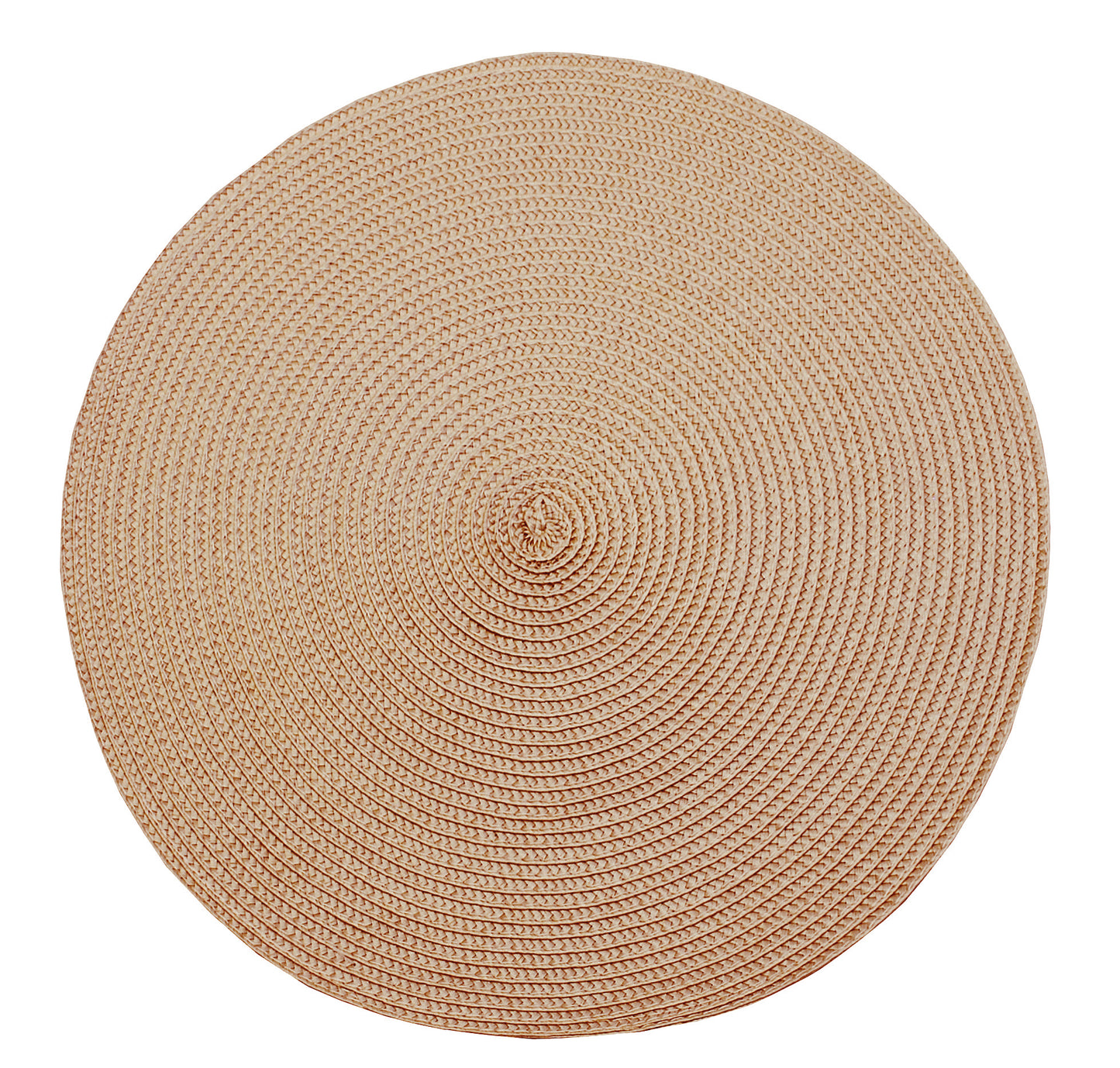 Circular Ribbed Placemat - Spice (Set of 6)