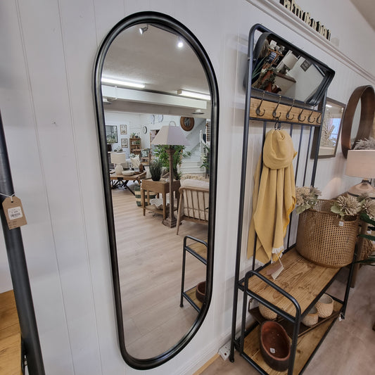 Curved Rectangular Mirror