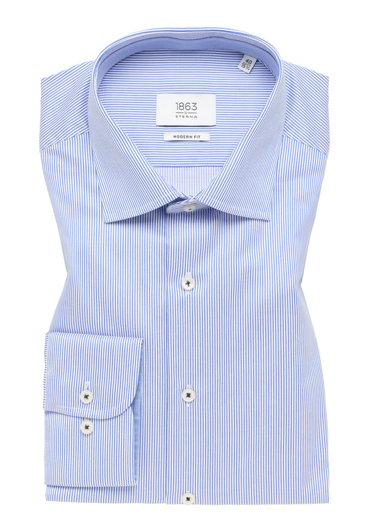 Eterna Modern Fit Shirt - Royal blue