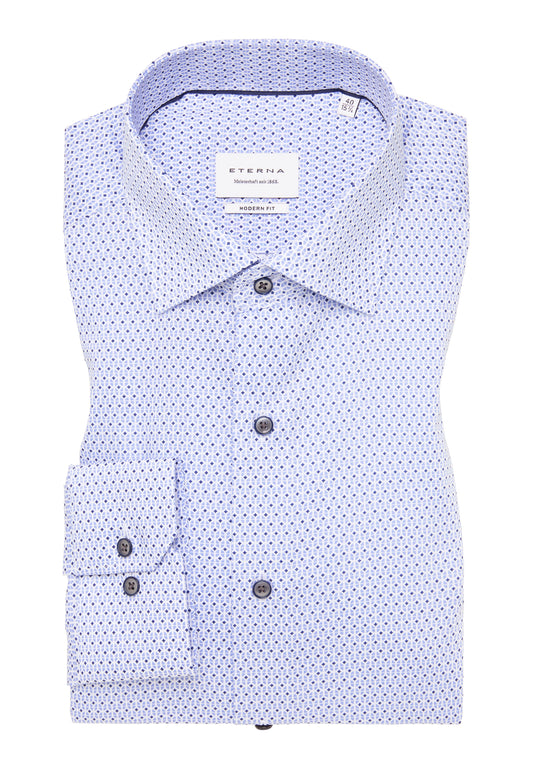 Eterna Modern Fit Shirt - Light blue (4163/12)