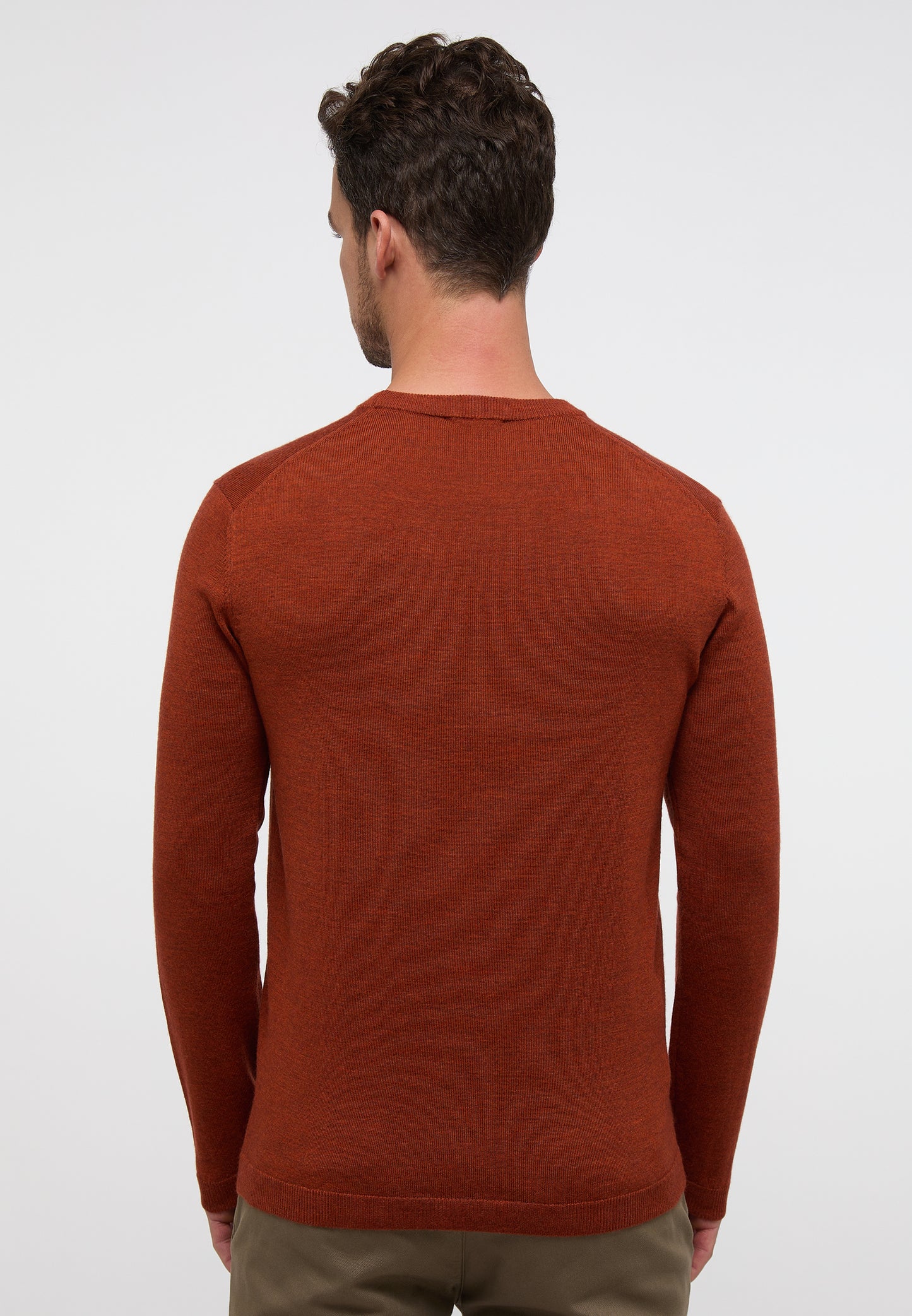 Eterna Round Neck Knitwear - Rust