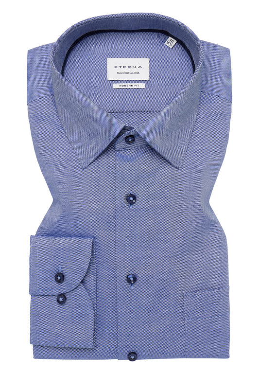 Eterna Modern Fit Shirt (8464/19) - Navy