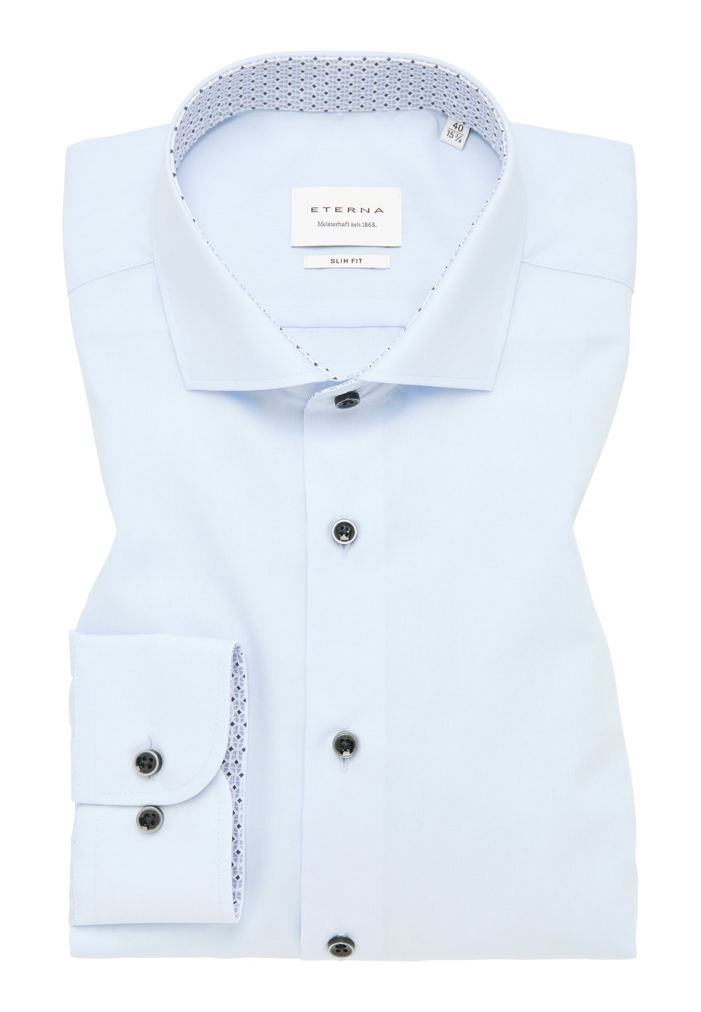 Eterna Slim Fit Shirt - Sky Blue (1307/11)