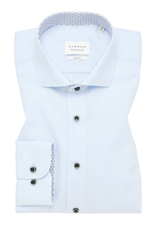 Eterna Slim Fit Shirt - Sky Blue (1307/11)