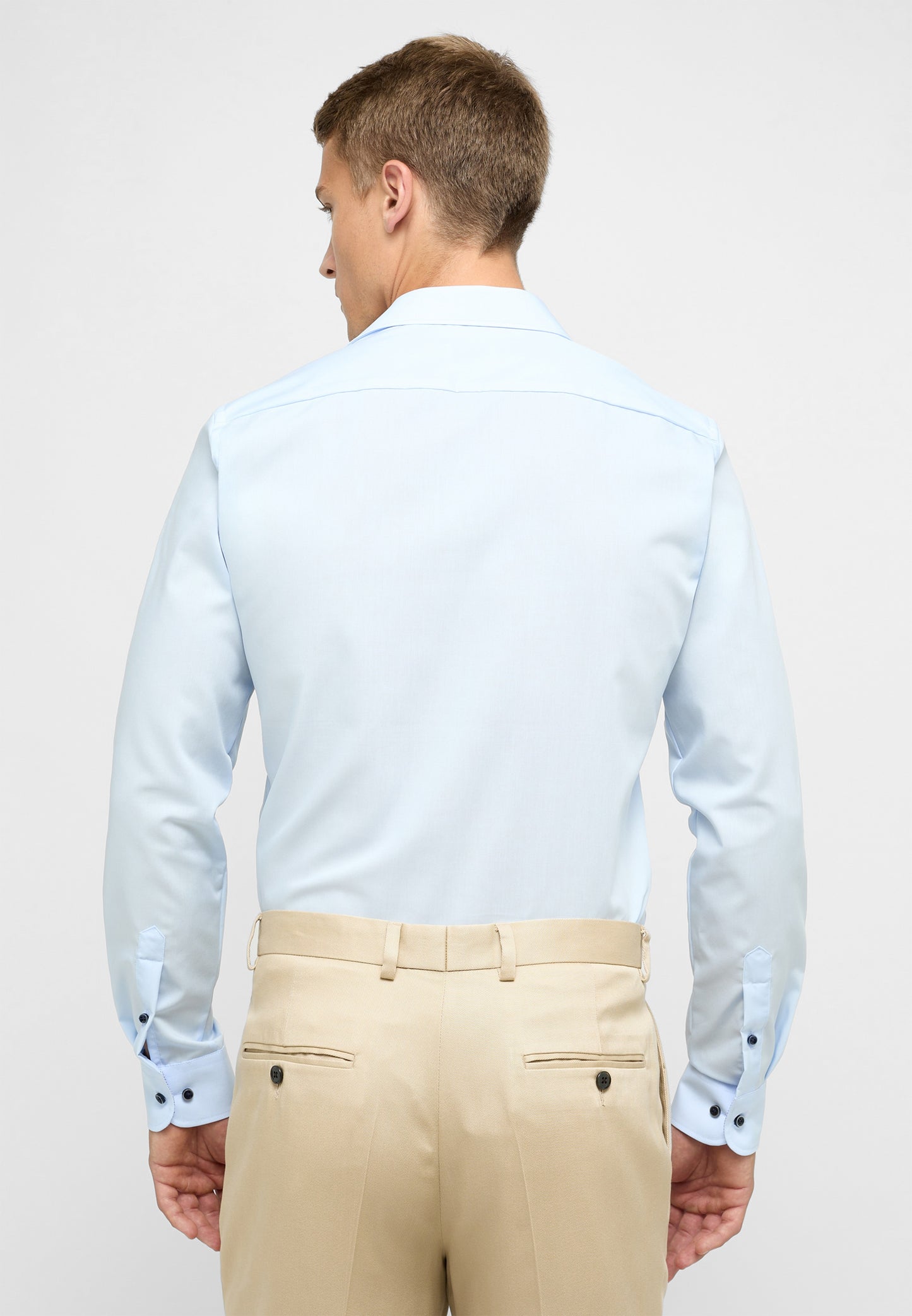 Eterna Slim Fit Shirt - Sky Blue (1307/11)