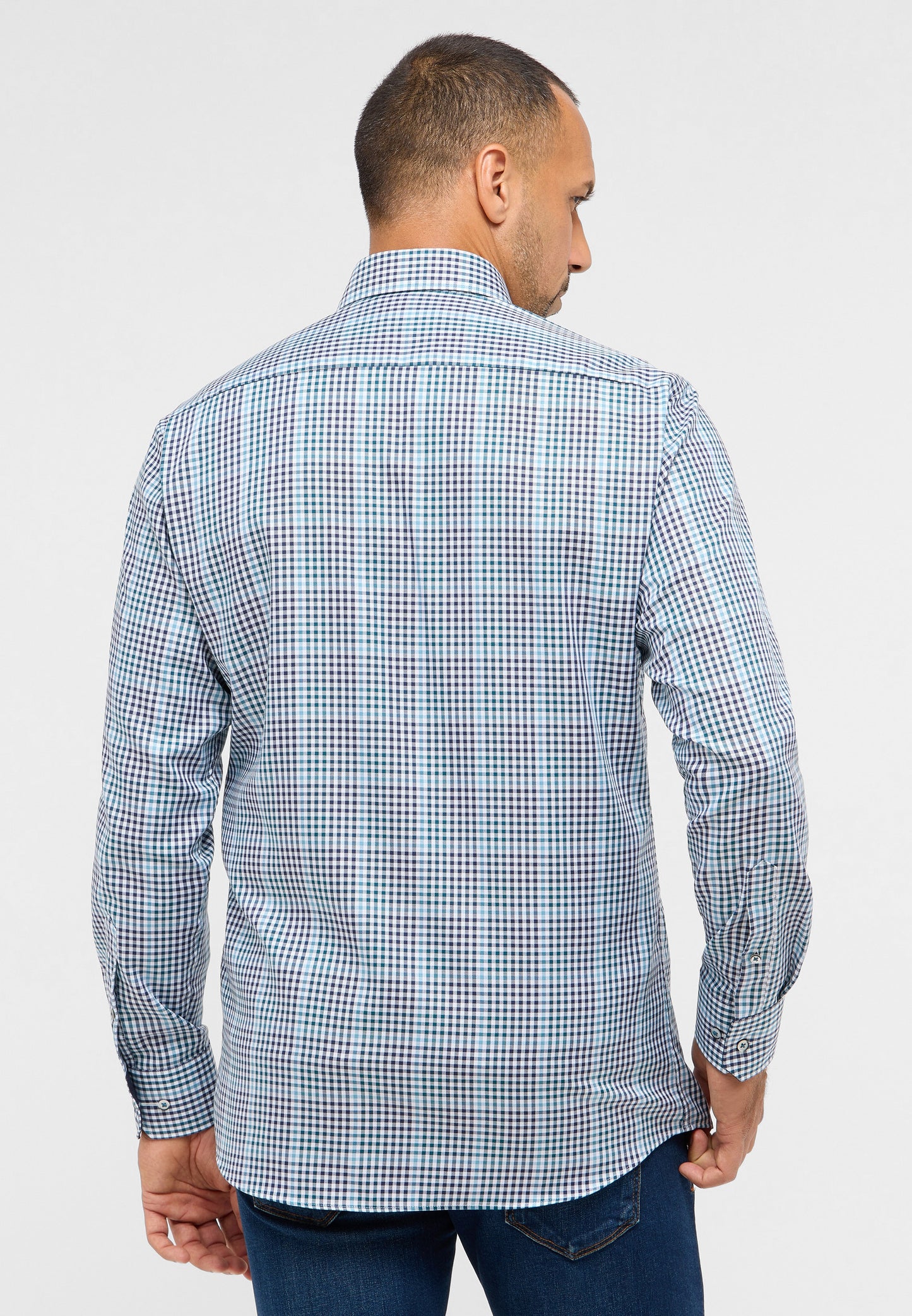 Eterna Modern Fit Shirt (4205/63) - Petrol