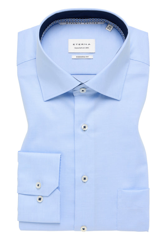 Eterna Modern Fit Shirt (1256/11) - Blue