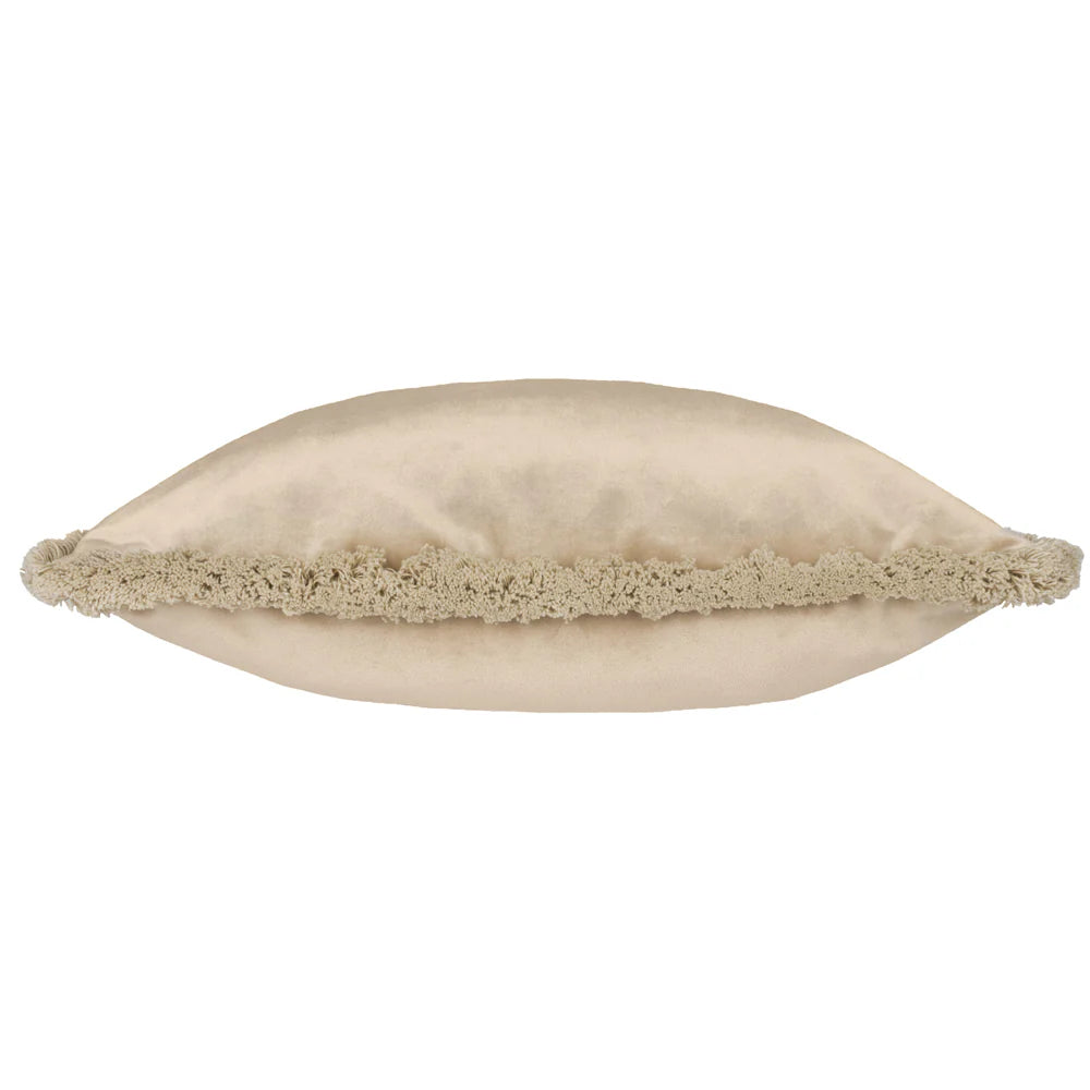 Freya Velvet Cushion Cover - Taupe