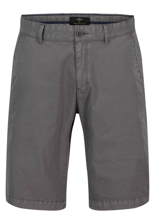 Fynch Hatton Basic Stretch Bermuda Shorts - Steel