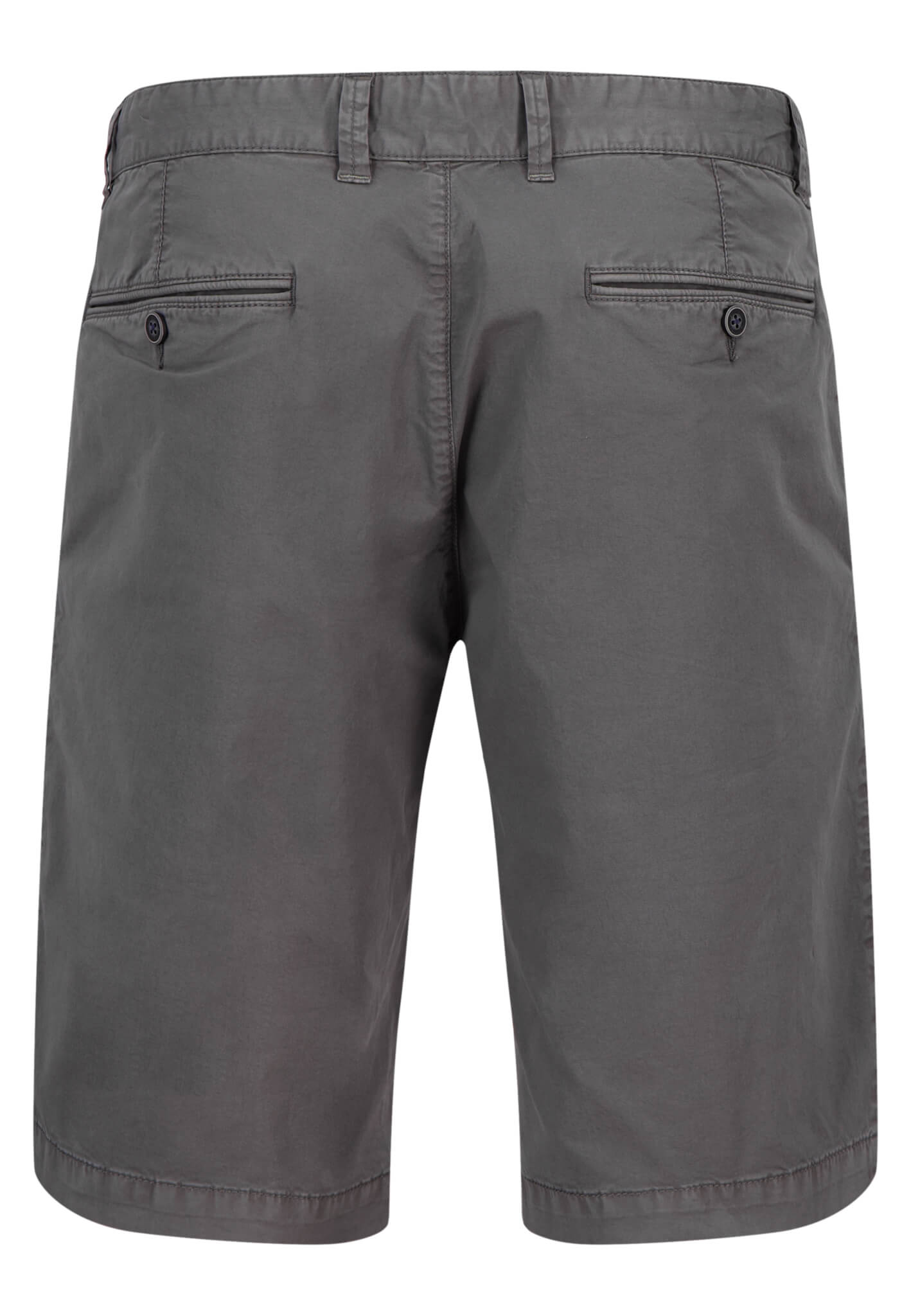 Fynch Hatton Basic Stretch Bermuda Shorts - Steel