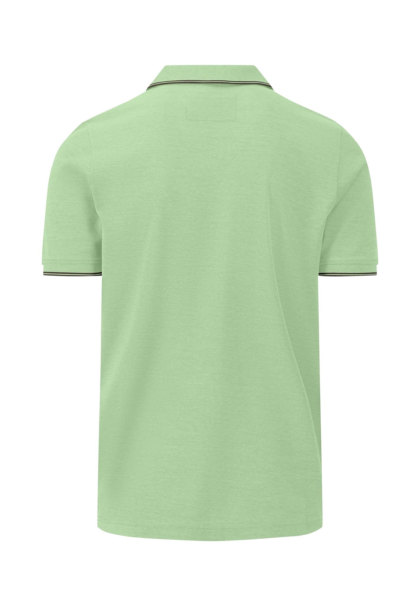 Fynch Hatton Polo Shirt - Two Tone - Soft Green