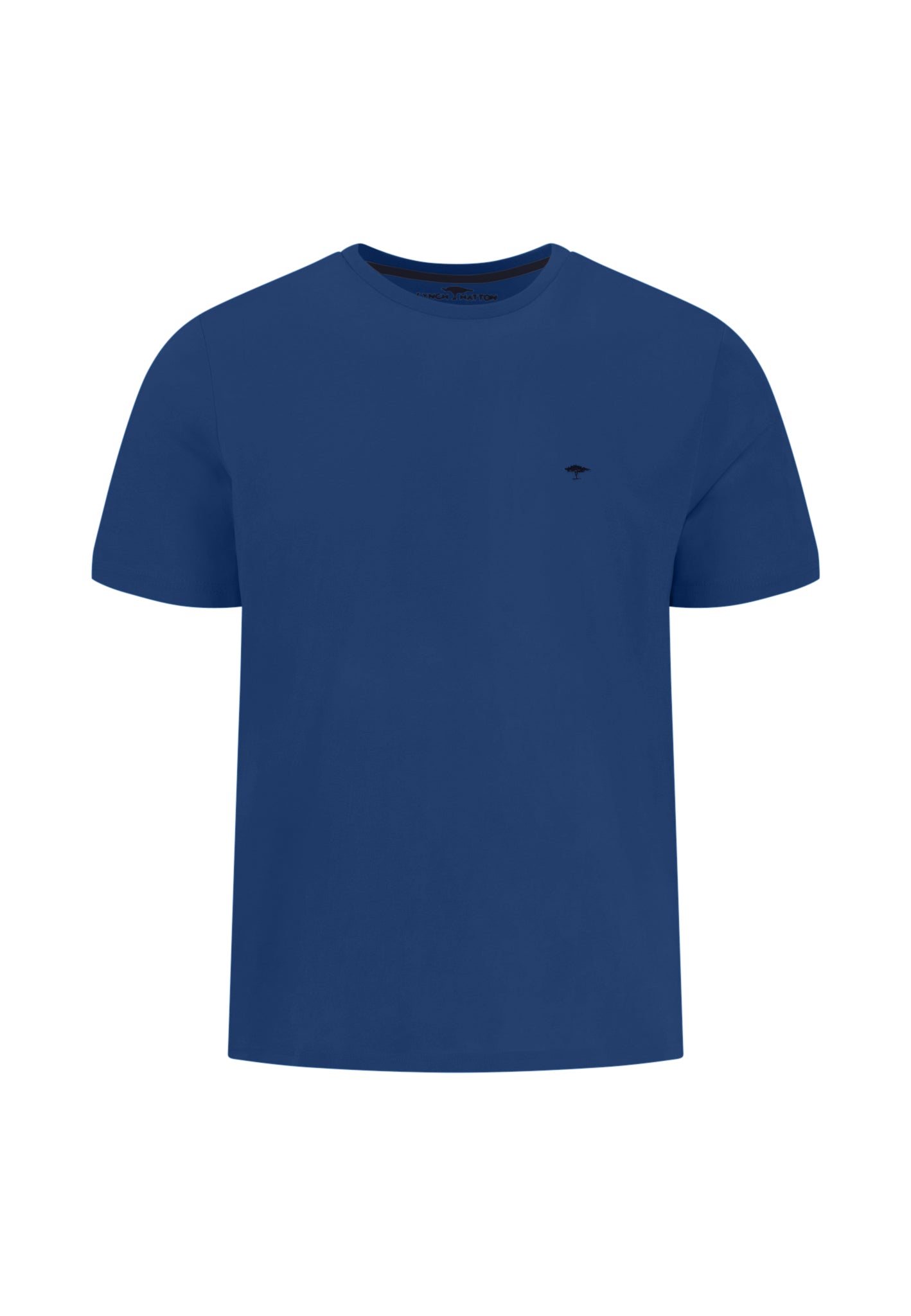 Fynch Hatton Basic T-Shirt - Blue Harbour