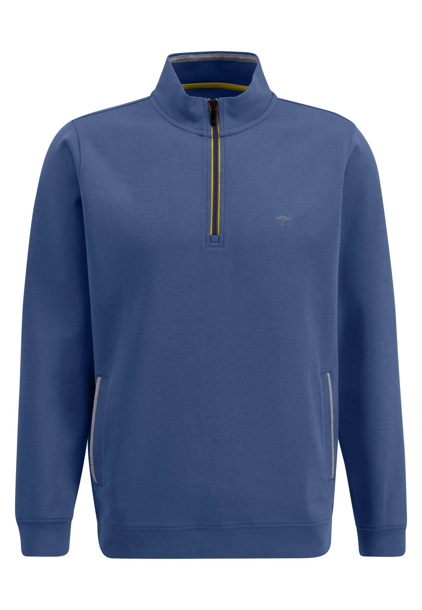 Fynch Hatton Quarter Zip Sweatshirt - Wave