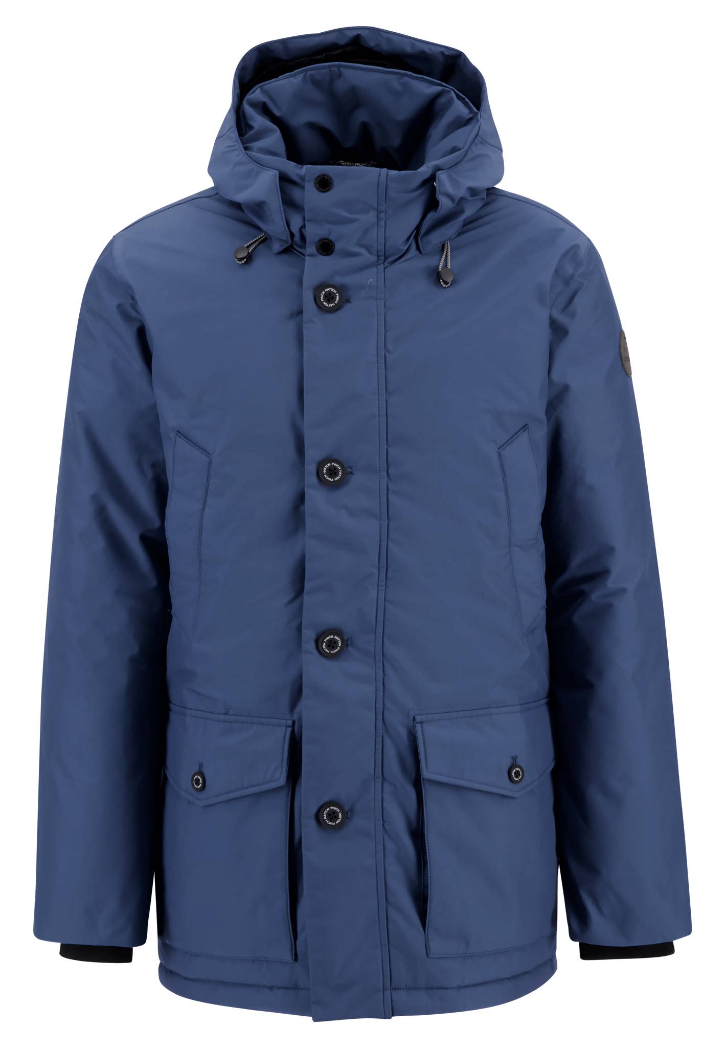 Fynch Hatton Modern Fit Winter Parka - Blue