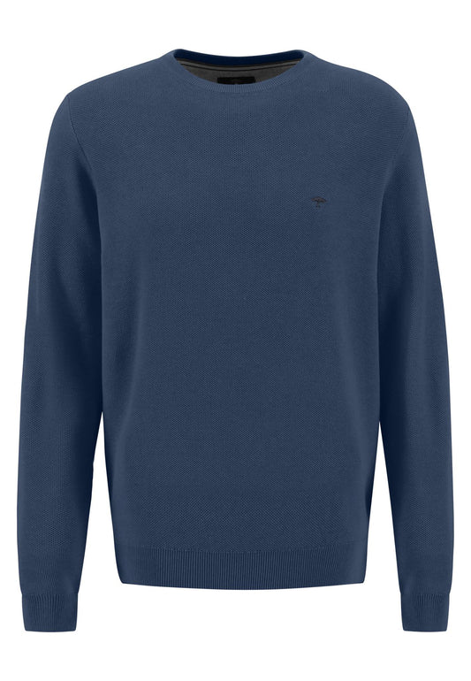 Fynch Hatton Round Neck Knitwear - Night