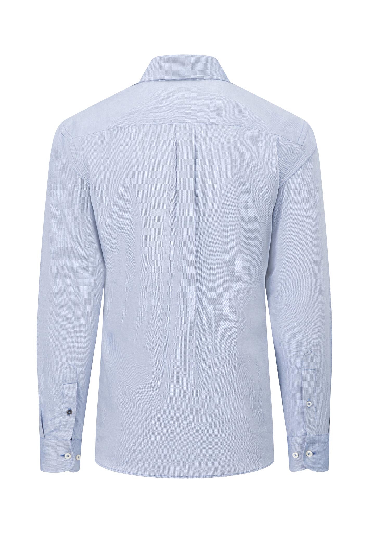 Fynch Hatton Shirt - Blue Solids - Cloud Blue