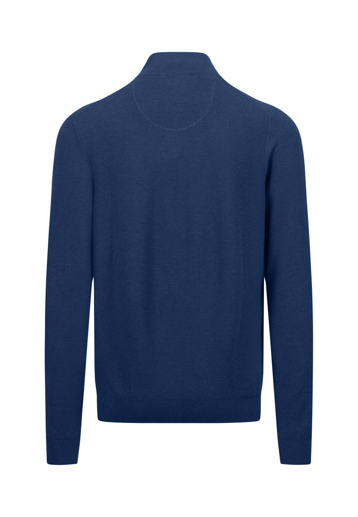 Fynch Hatton Quarter Zip Knitwear - Night