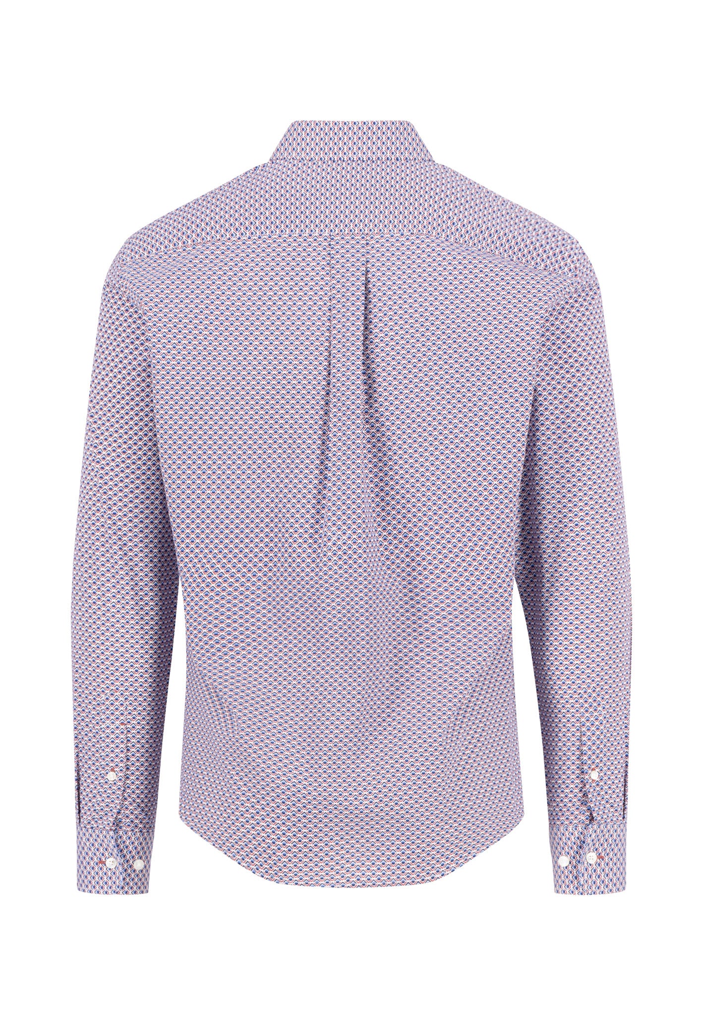 Fynch Hatton Shirt - Combi Print - Berry