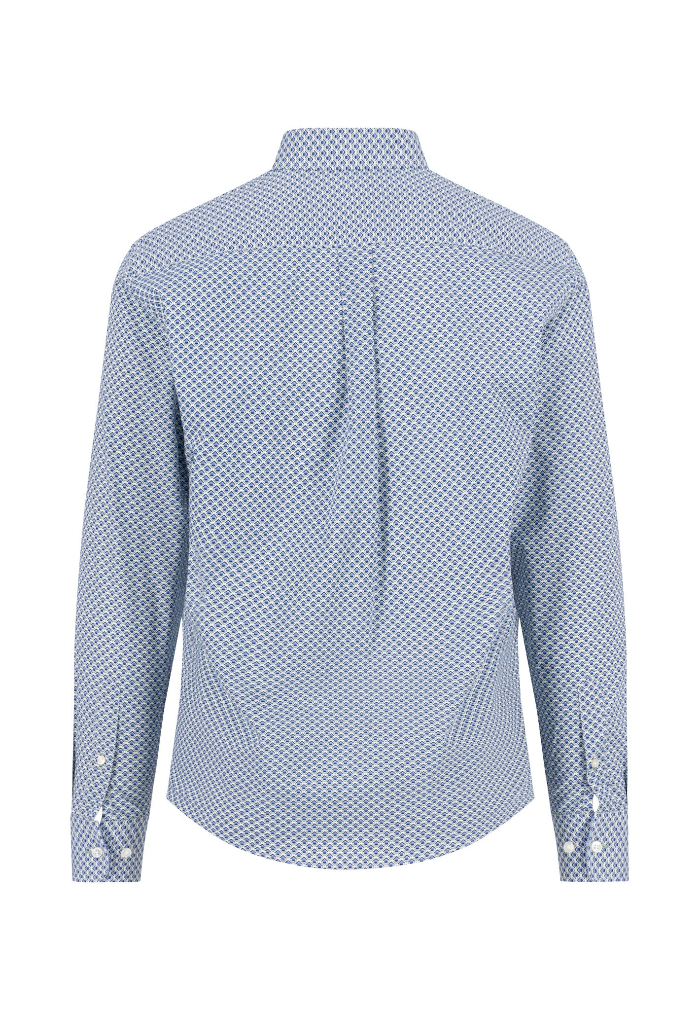 Fynch Hatton Shirt - Combi Print - Fern