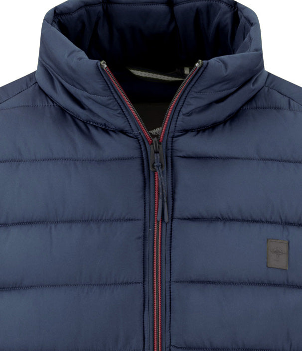Fynch Hatton Lightweight Gilet - Dark Navy