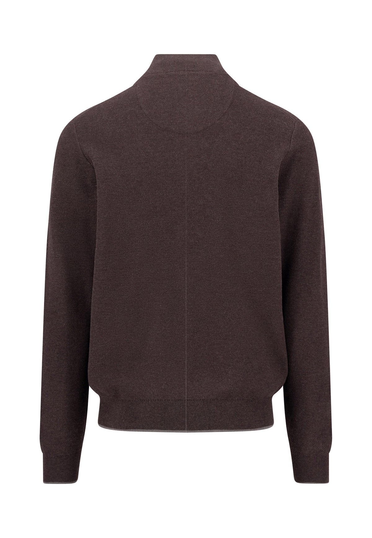 Fynch Hatton Button Neck Knitwear - Soil