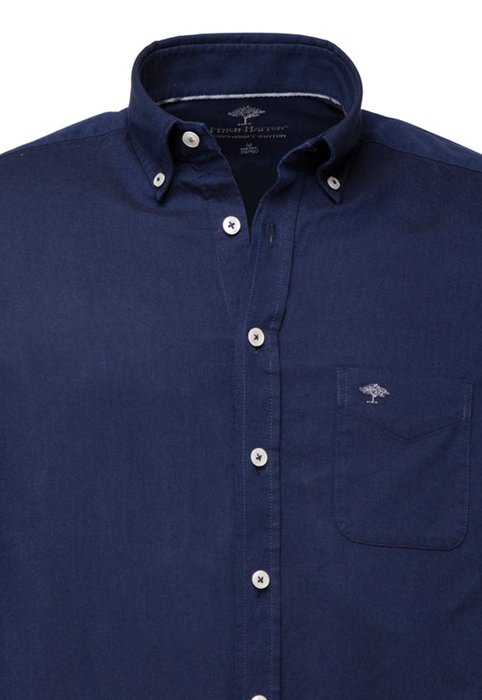 Fynch Hatton Oxford Shirt - Navy