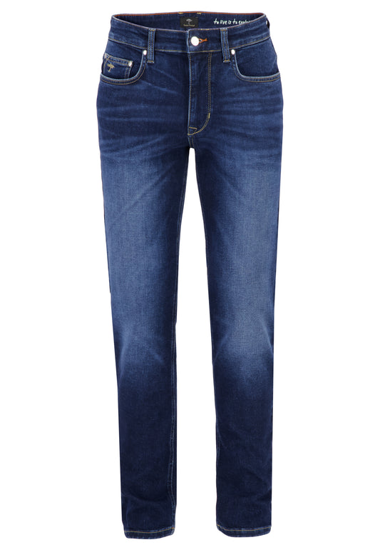 Fynch Hatton Tapered Fit Slim Jeans - Blue