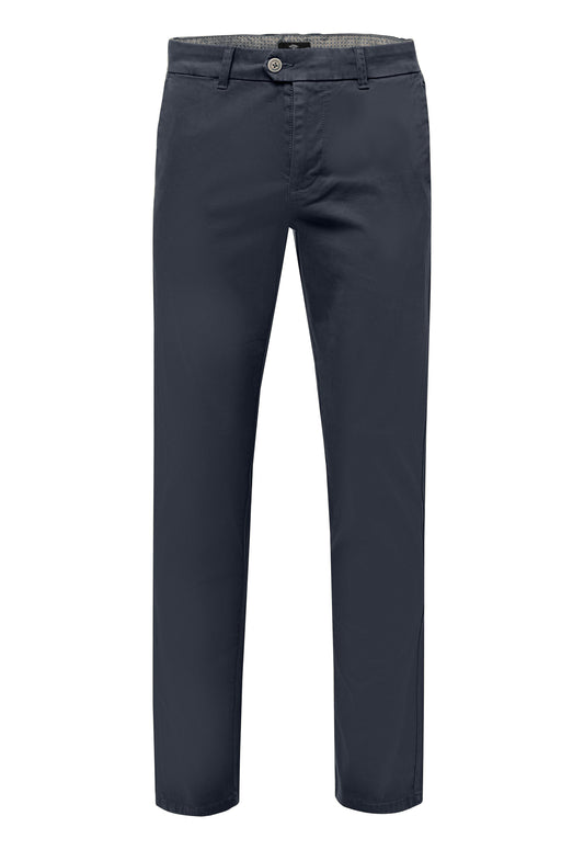 Fynch Hatton Regular Fit Chino - Togo - Dark Navy