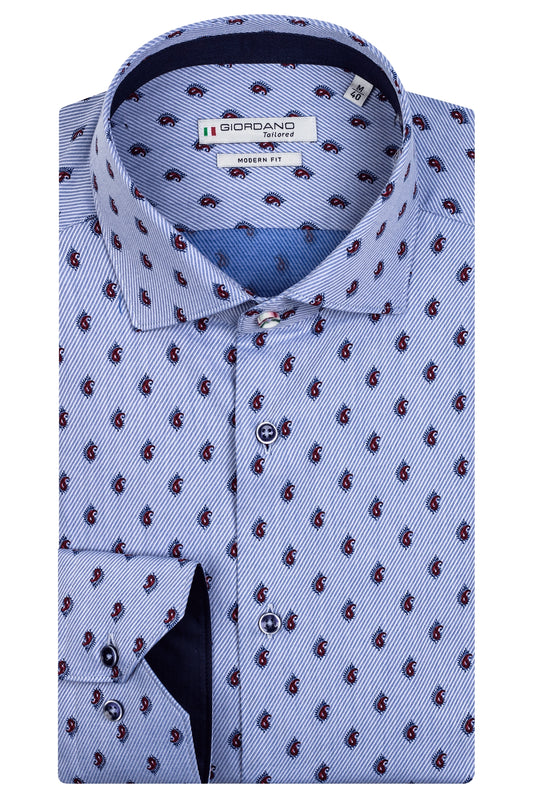 Giordano Modern Fit Shirt - Light Blue