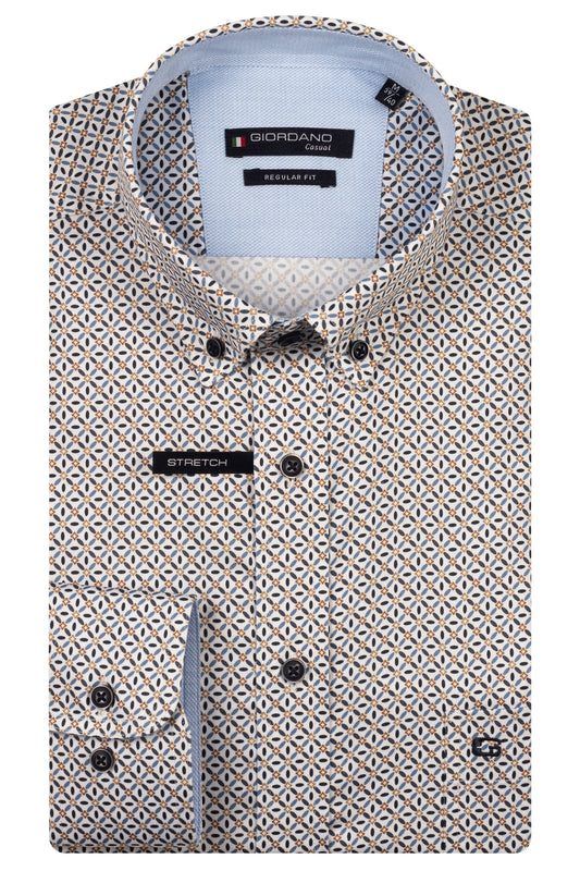 Giordano Shirt - Ivy - Graphic Print - Navy