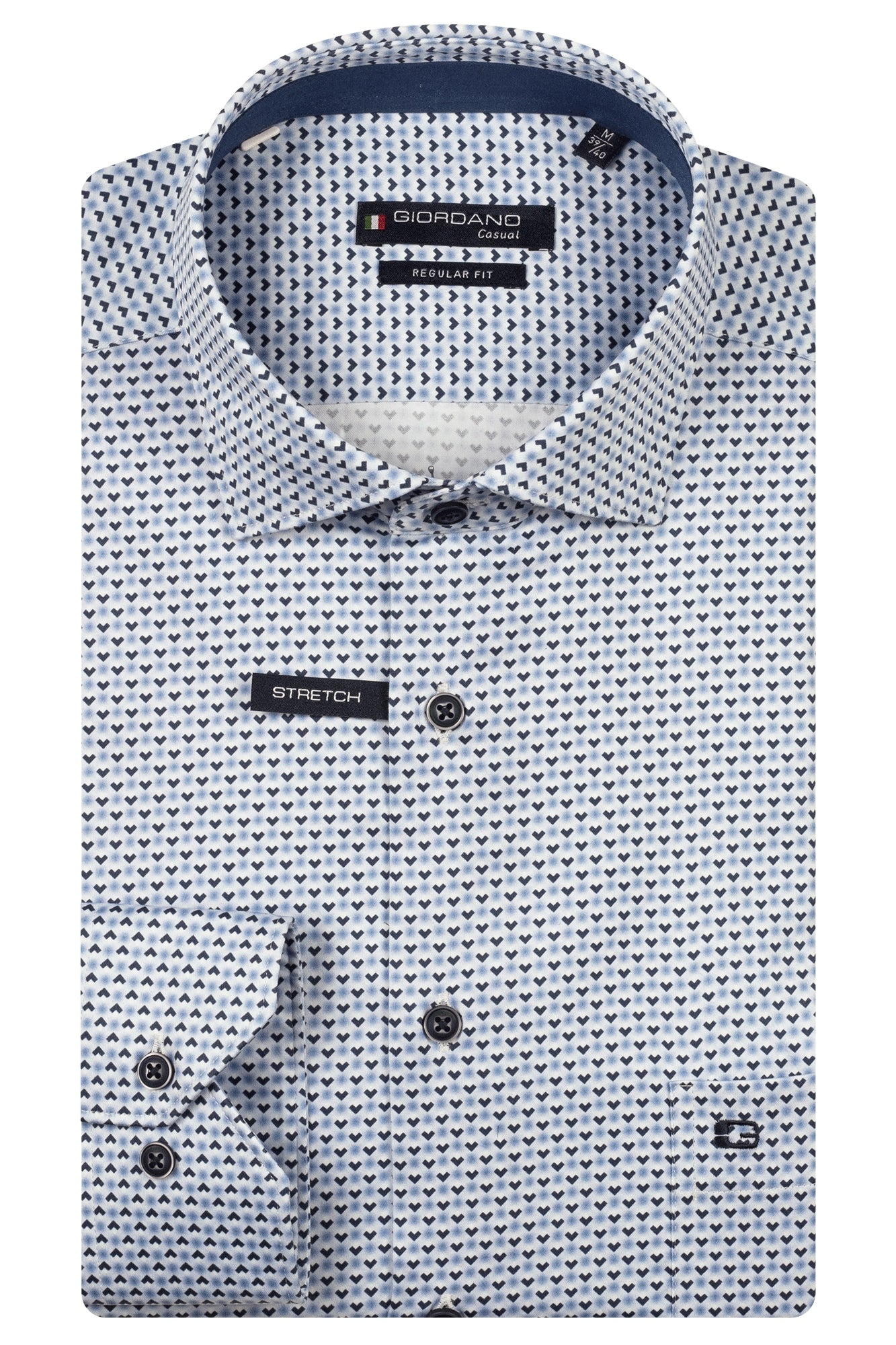 Giordano Modern Fit Shirt - Maggiore - Navy