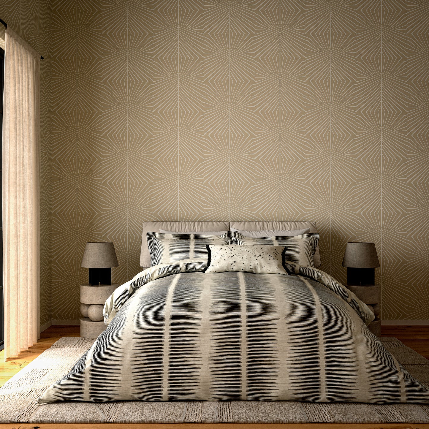 Harlequin Chaco Duvet Cover Set - Charcoal Grey