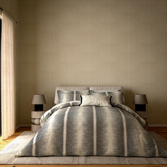 Harlequin Chaco Duvet Cover Set - Charcoal Grey