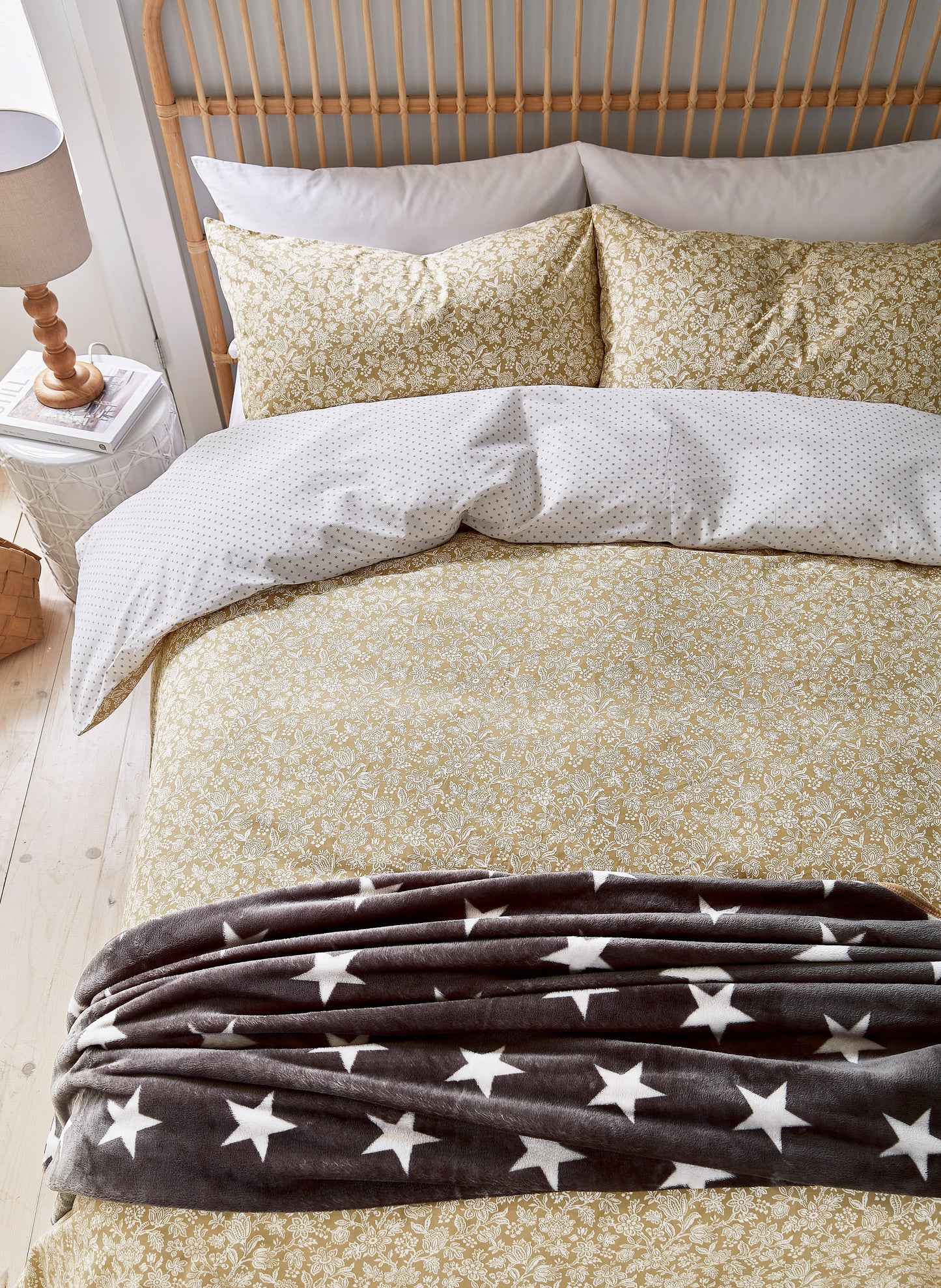 Helena Springfield Long Island Elmont Duvet Cover Set - Amber