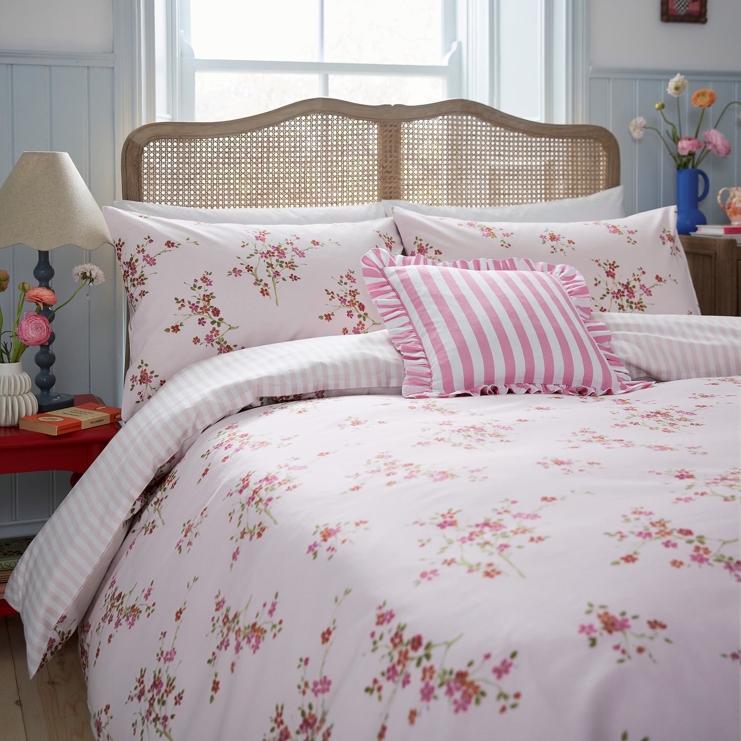 Secret Garden Blossom Duvet Cover Set - Pink