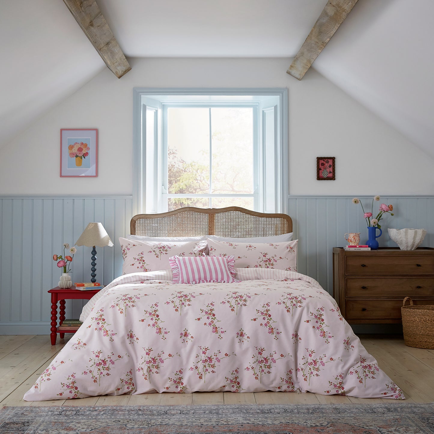 Secret Garden Blossom Duvet Cover Set - Pink