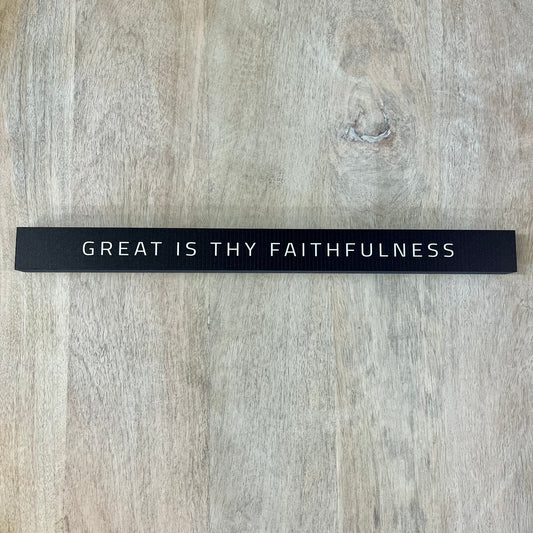 Great Is Thy Faithfulness