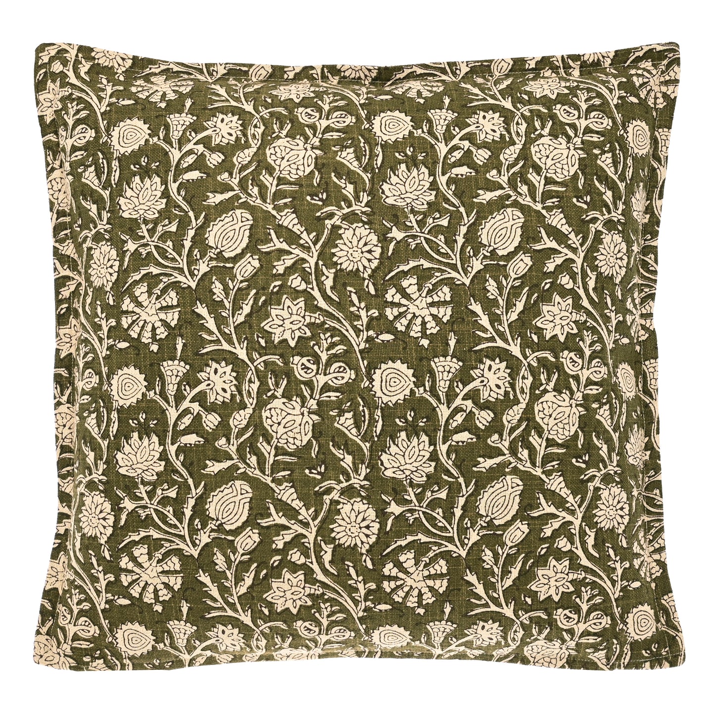 Martta Handblock Print Cushion Cover