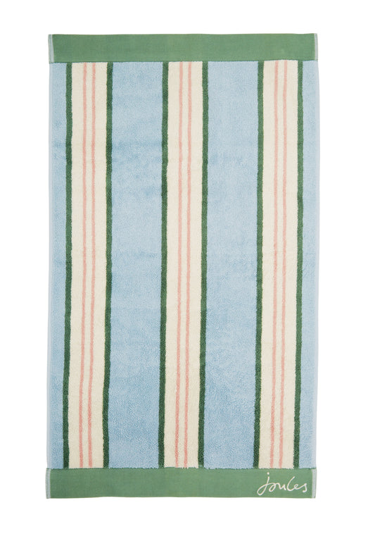 Juliette Stripe Hand Towel - Blue