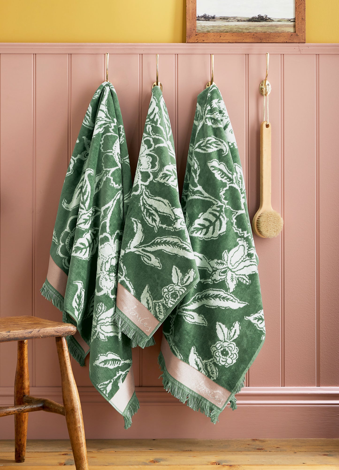 Juliette Hand Towel - Green