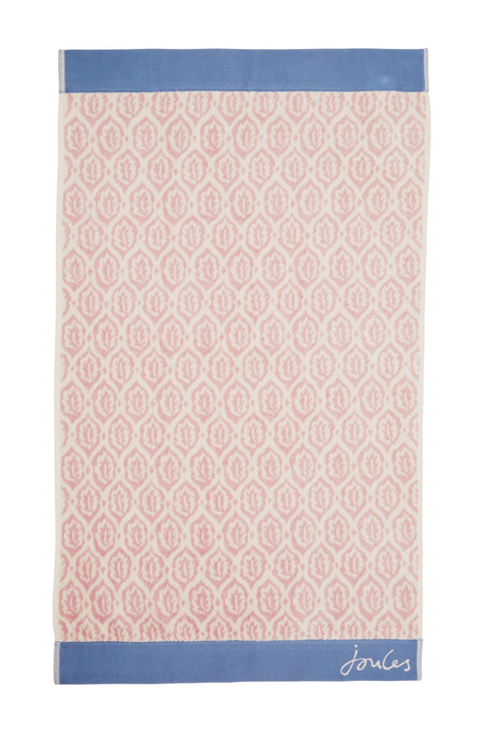 Leaf Trellis Hand Towel - Pink