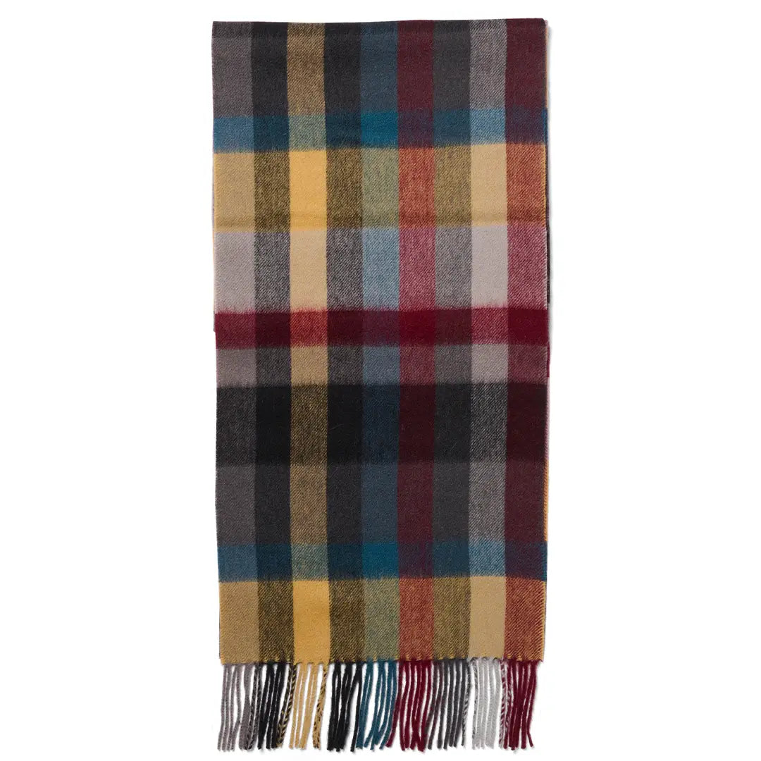 Lambswool Checked Scarf