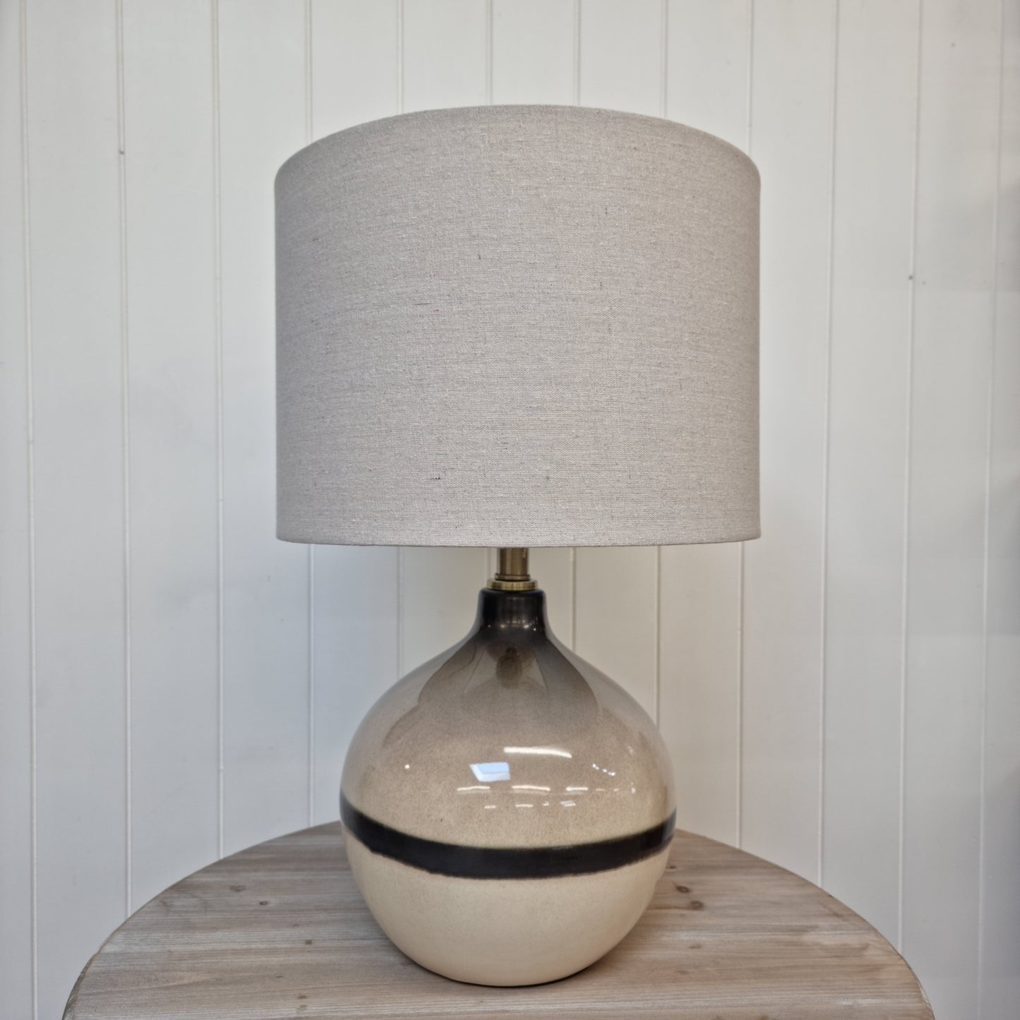Clifton Ceramic Lamp with Shade