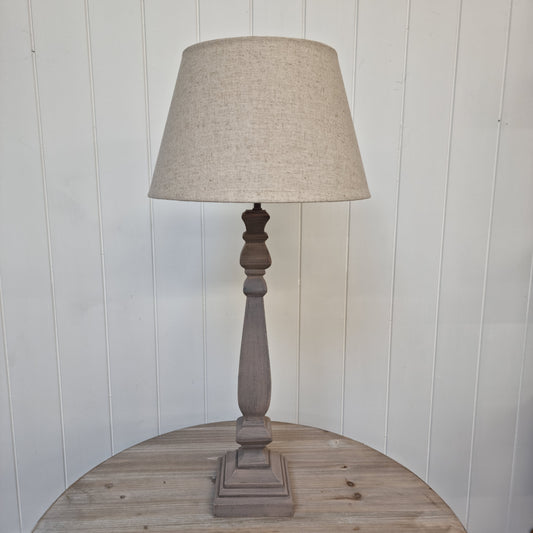 Shaped Lamp - Beige