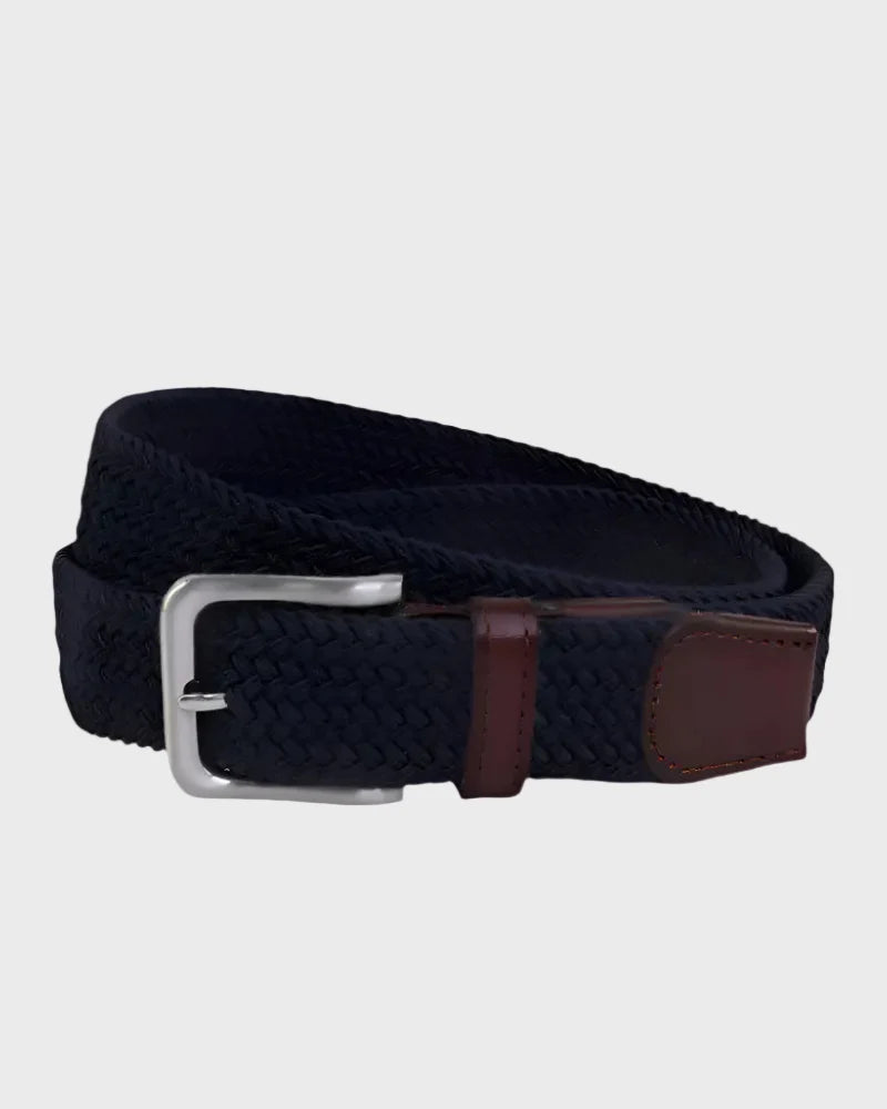 Luffenham 35mm Elastic Belt - Navy