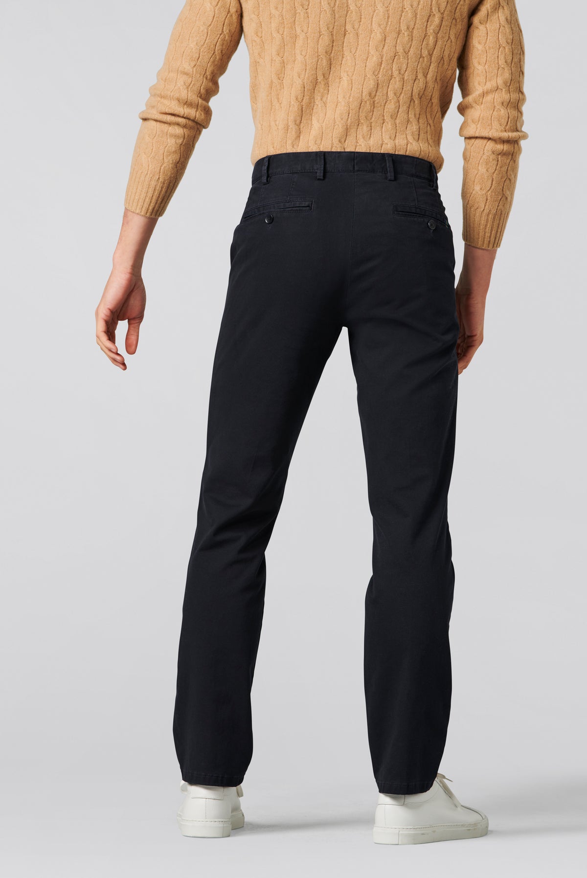 Meyer Trousers - Oslo - Modern Fit - Marine Blue (9-316/18)