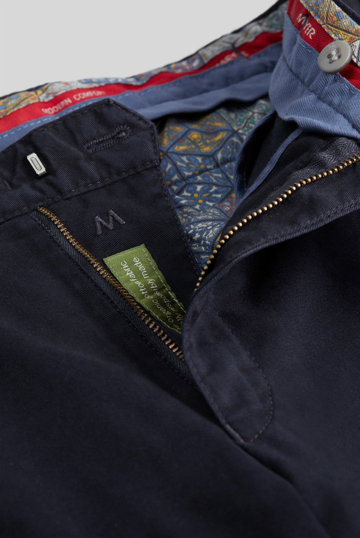Meyer Trousers - Oslo - Modern Fit - Marine Blue (9-316/18)