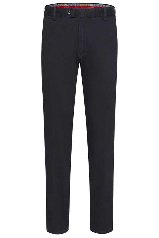Meyer Trousers - Oslo - Modern Fit - Marine Blue (9-316/18)