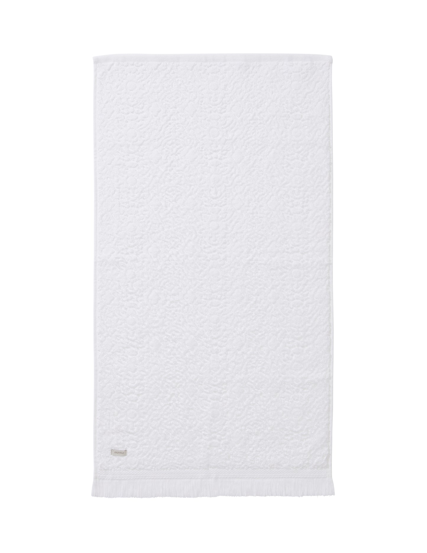 Murmur Lotta Sculpted Hand Towel - White